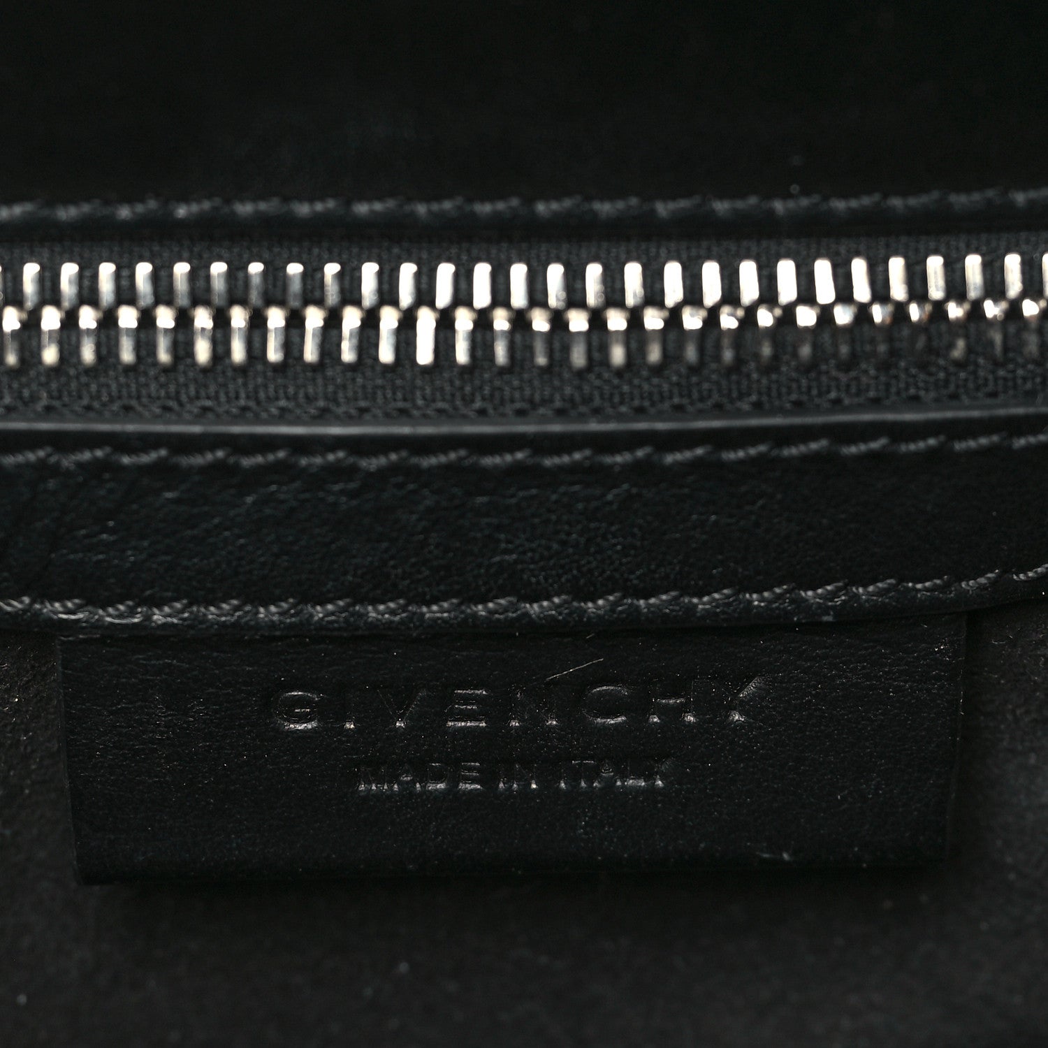 Givenchy Calfskin Mini Pandora Box Logo Strap Crossbody Bag Black 6 of 10