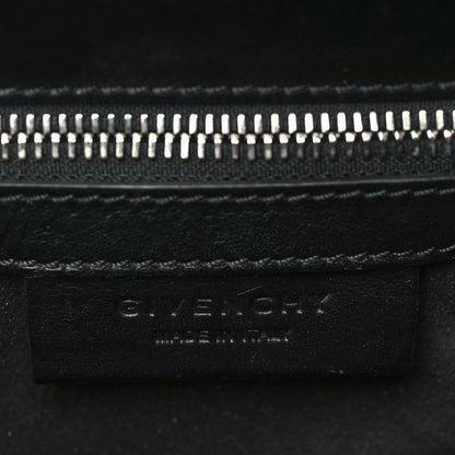 Givenchy Calfskin Mini Pandora Box Logo Strap Crossbody Bag Black 6 of 10