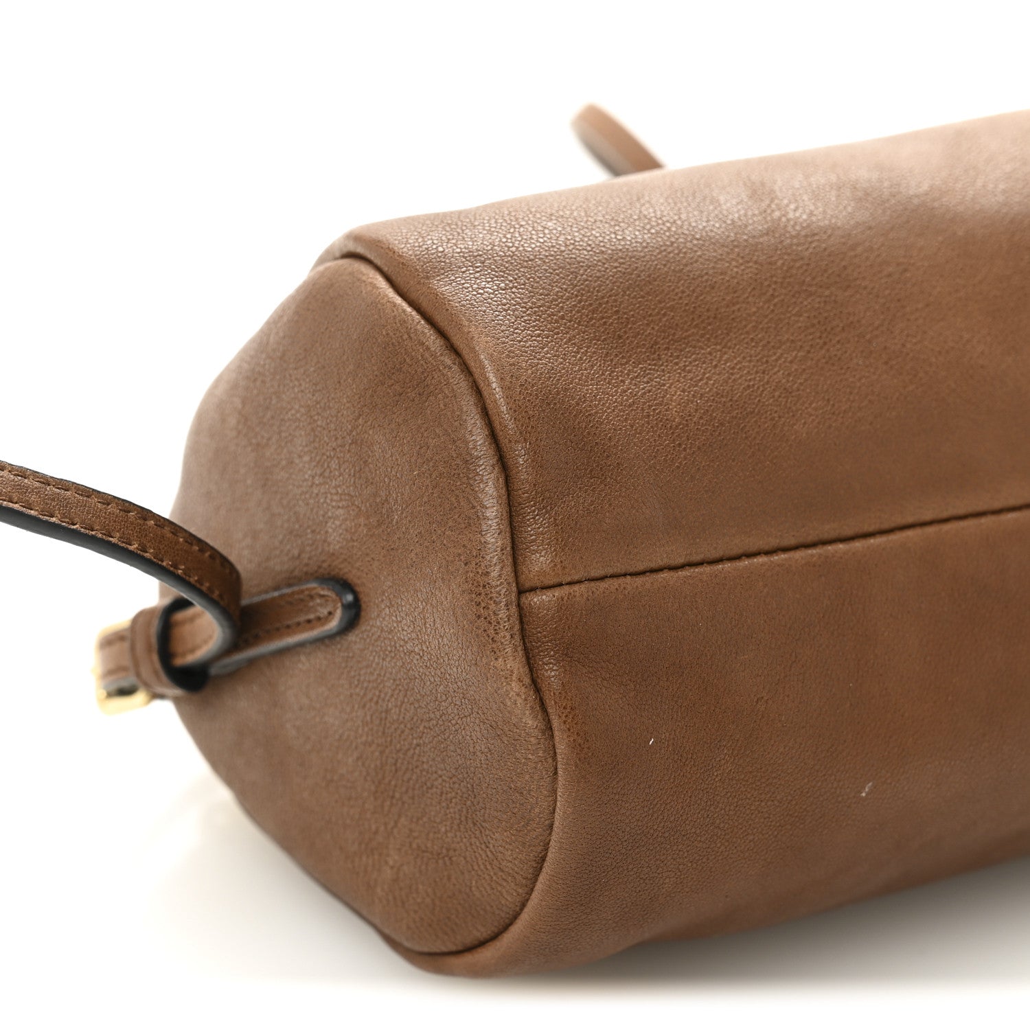 Miu Miu Nappa Aviator Mini Pouch Rovere 8 of 9