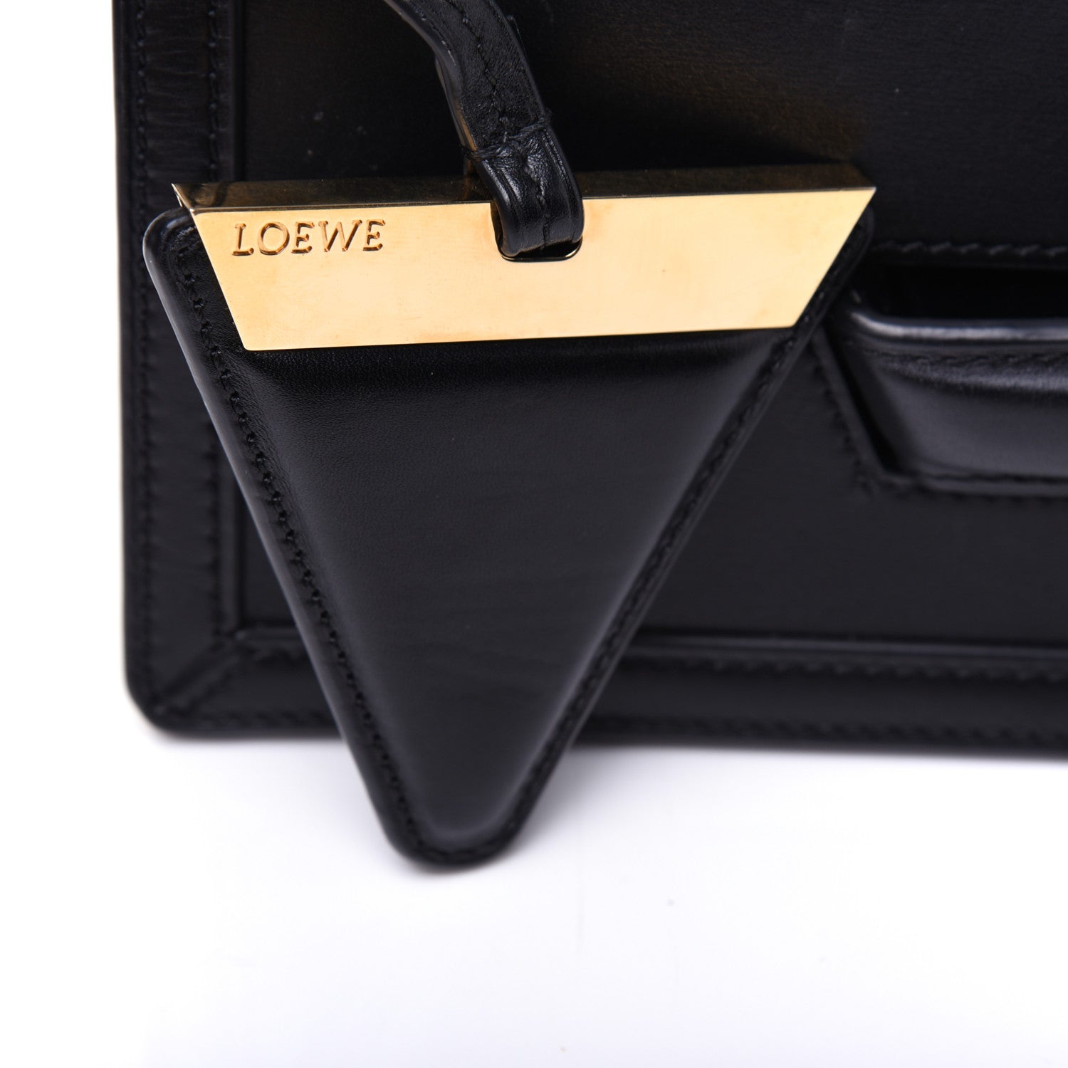 Loewe Calfskin Medium Barcelona Shoulder Bag Black 16 of 29