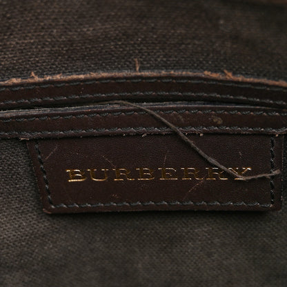 Burberry Haymarket Check Small Chester Bowling Bag Chocolate 6 of 9