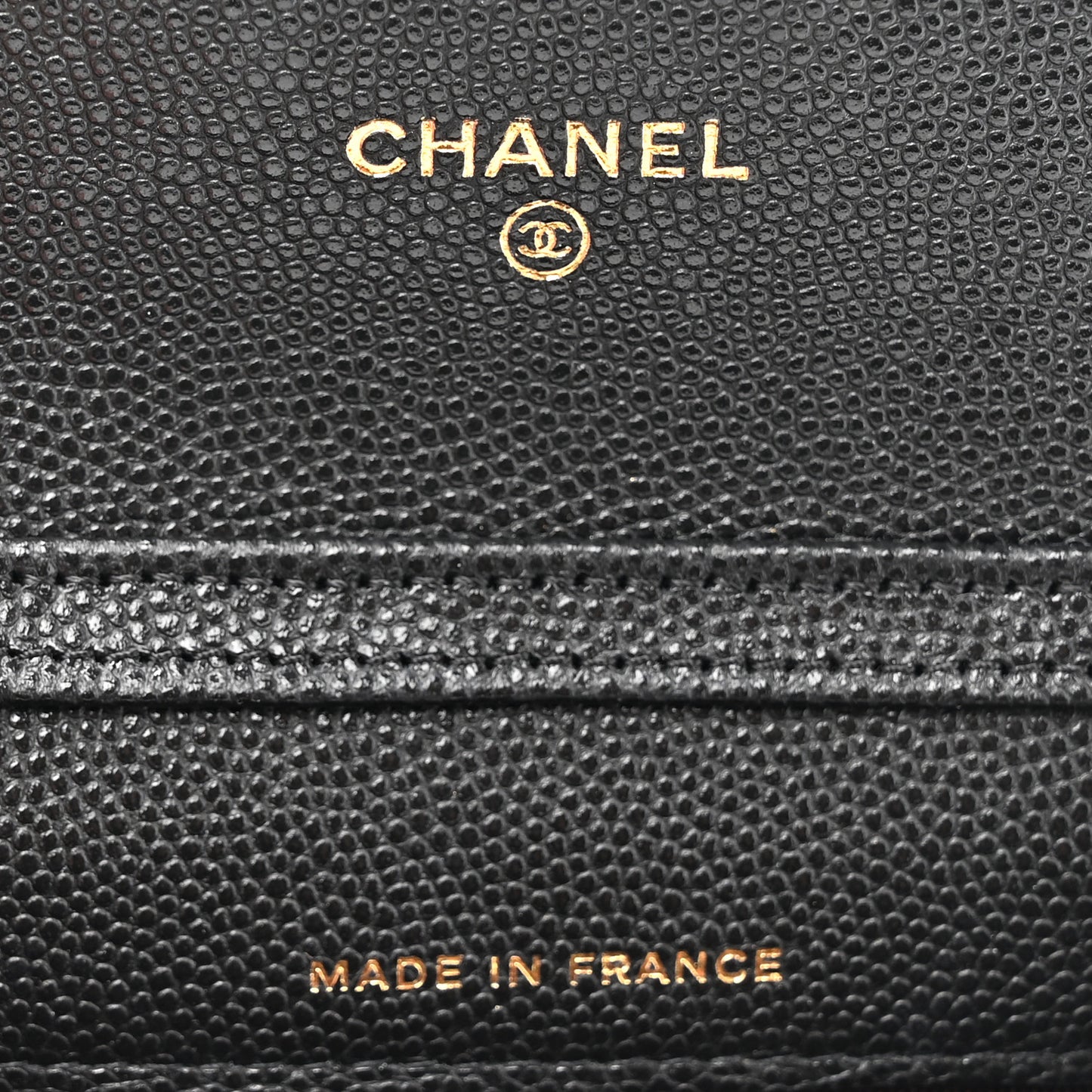 Caviar Quilted Belt Bag Black