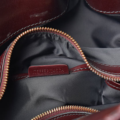 Burberry Raffia Whipstitch Bag Brown Black 7 of 10