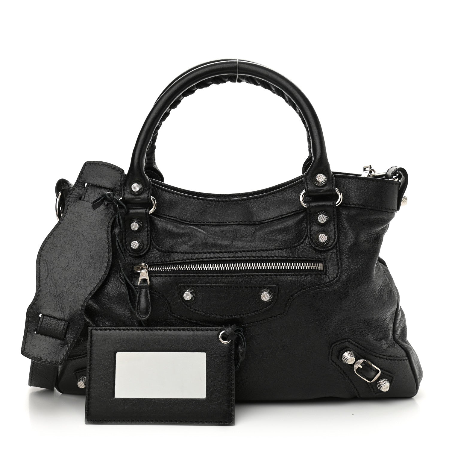 Balenciaga Agneau Giant 12 Silver Hardware Town Black 1 of 10