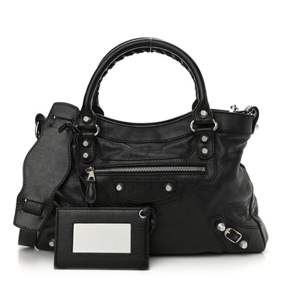 Balenciaga Agneau Giant 12 Silver Hardware Town Black 1 of 10