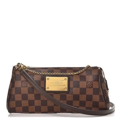 Louis Vuitton Damier Ebene Eva Clutch 1 of 13