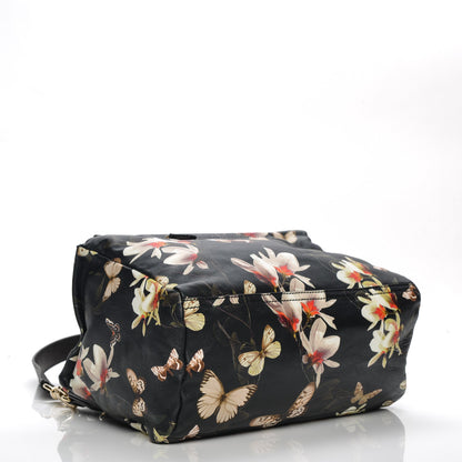 Givenchy Lambskin Magnolia and Moth Print Medium Pandora Black 4 of 7