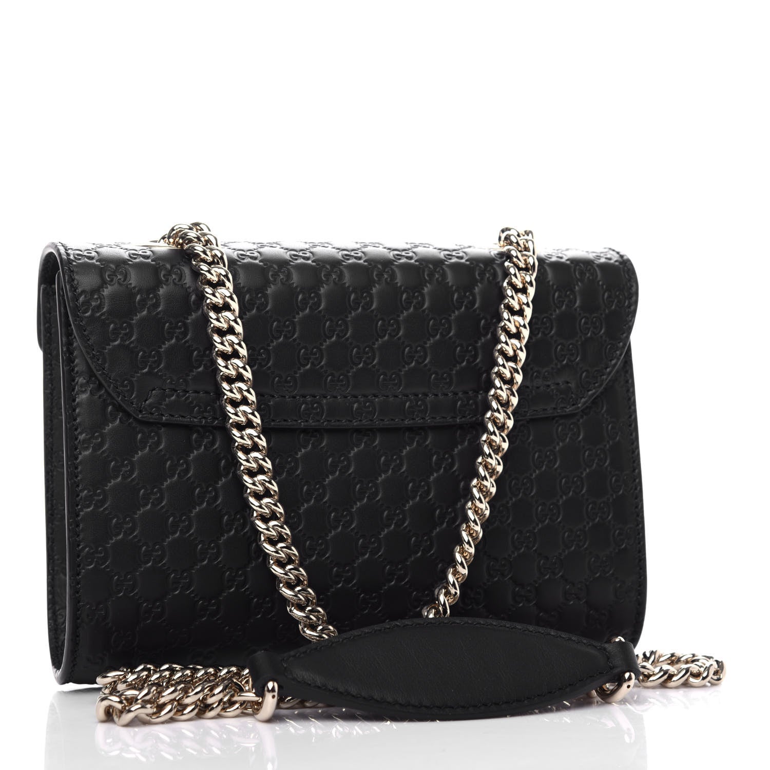 Gucci Microguccissima Mini Emily Shoulder Bag Black 3 of 10