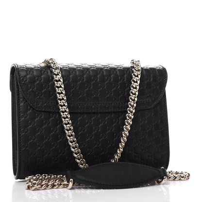 Gucci Microguccissima Mini Emily Shoulder Bag Black 3 of 10
