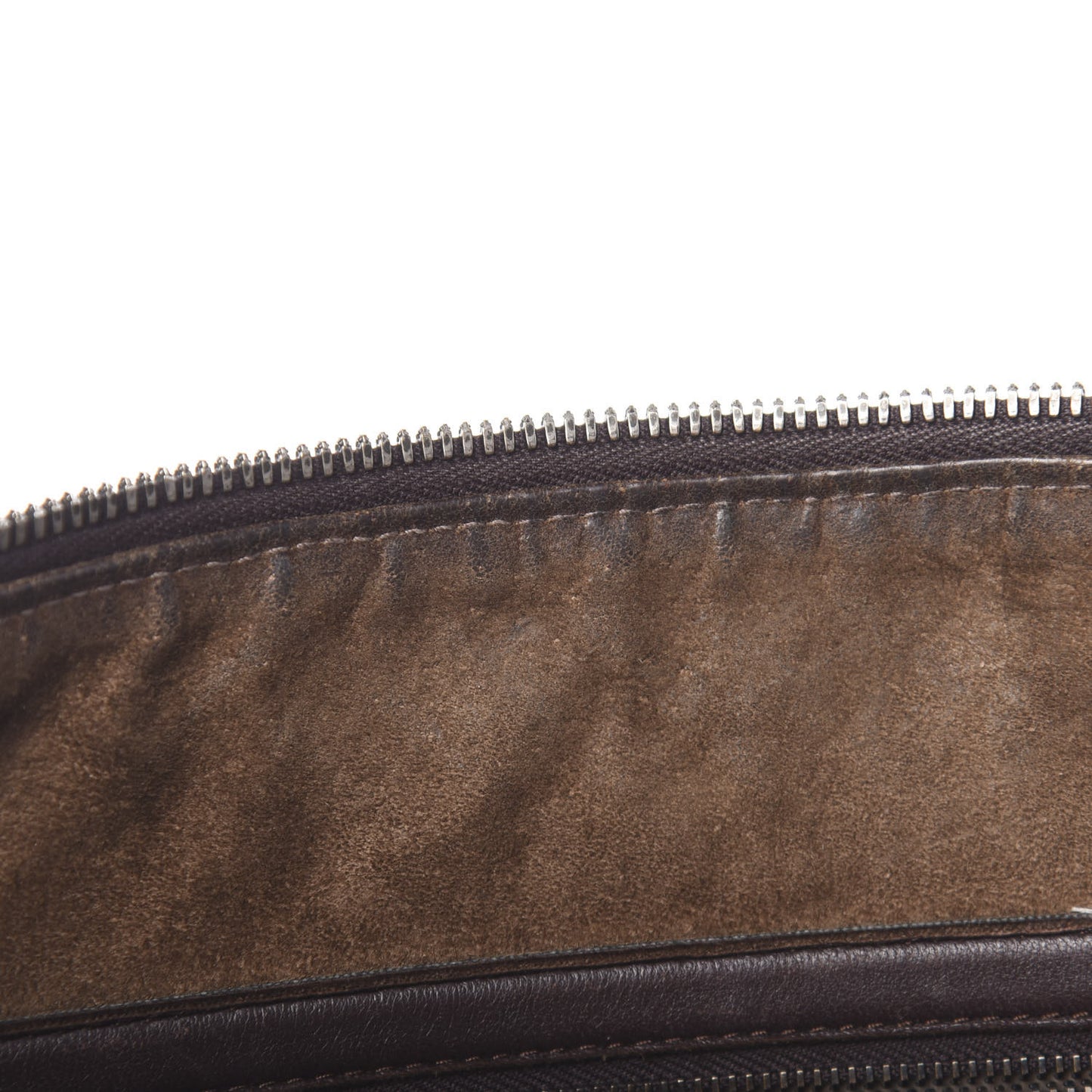 Nappa Intrecciato Nodini Crossbody Messenger Ebano
