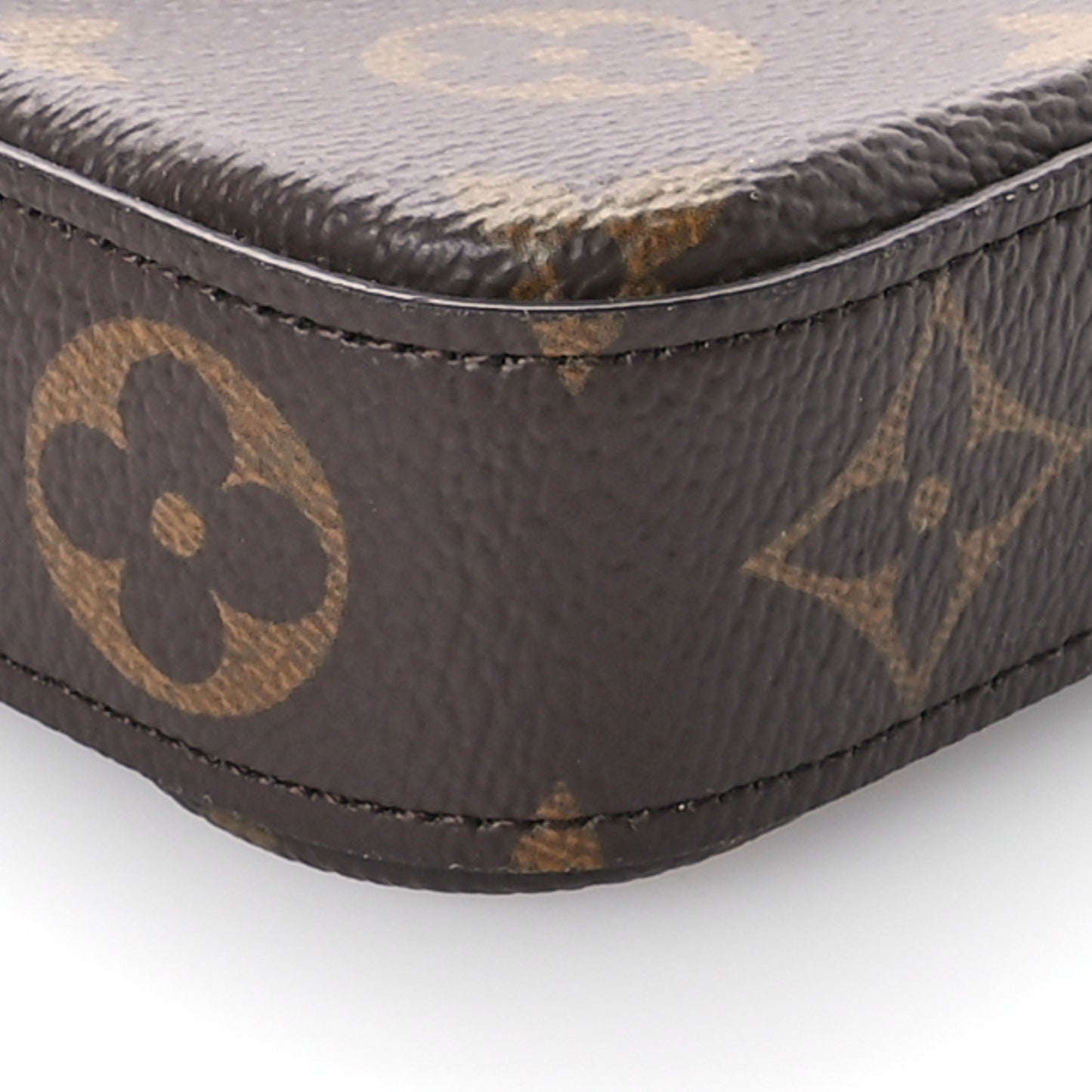 Monogram Pochette Felicie Chain Wallet Fuchsia