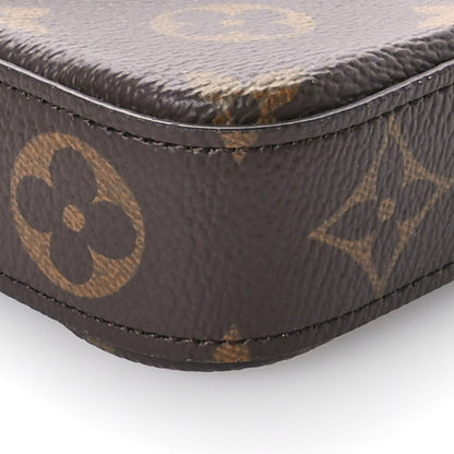 Louis Vuitton Monogram Pochette Felicie Chain Wallet Fuchsia 9 of 11