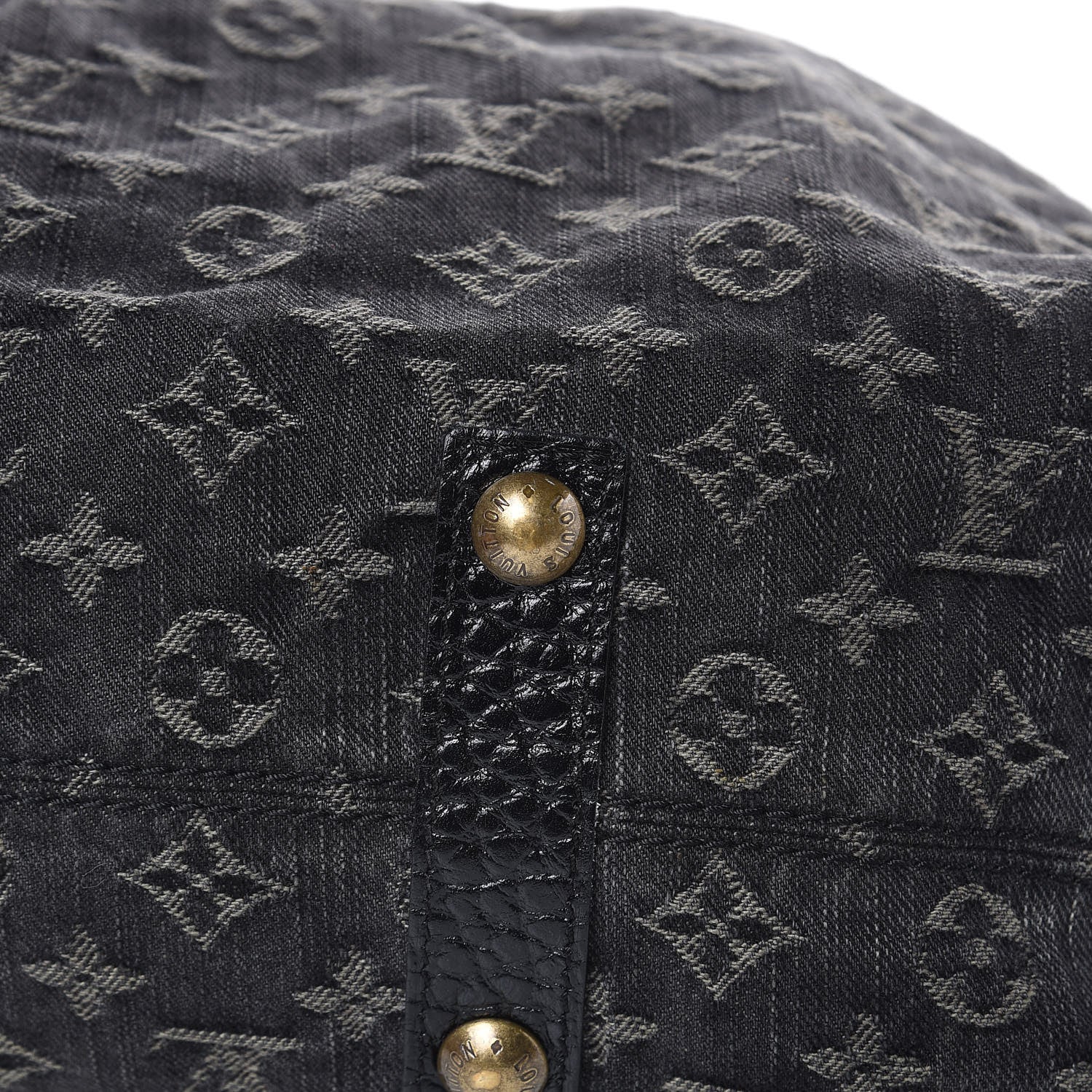 Louis Vuitton Denim Neo Cabby GM Black 10 of 14