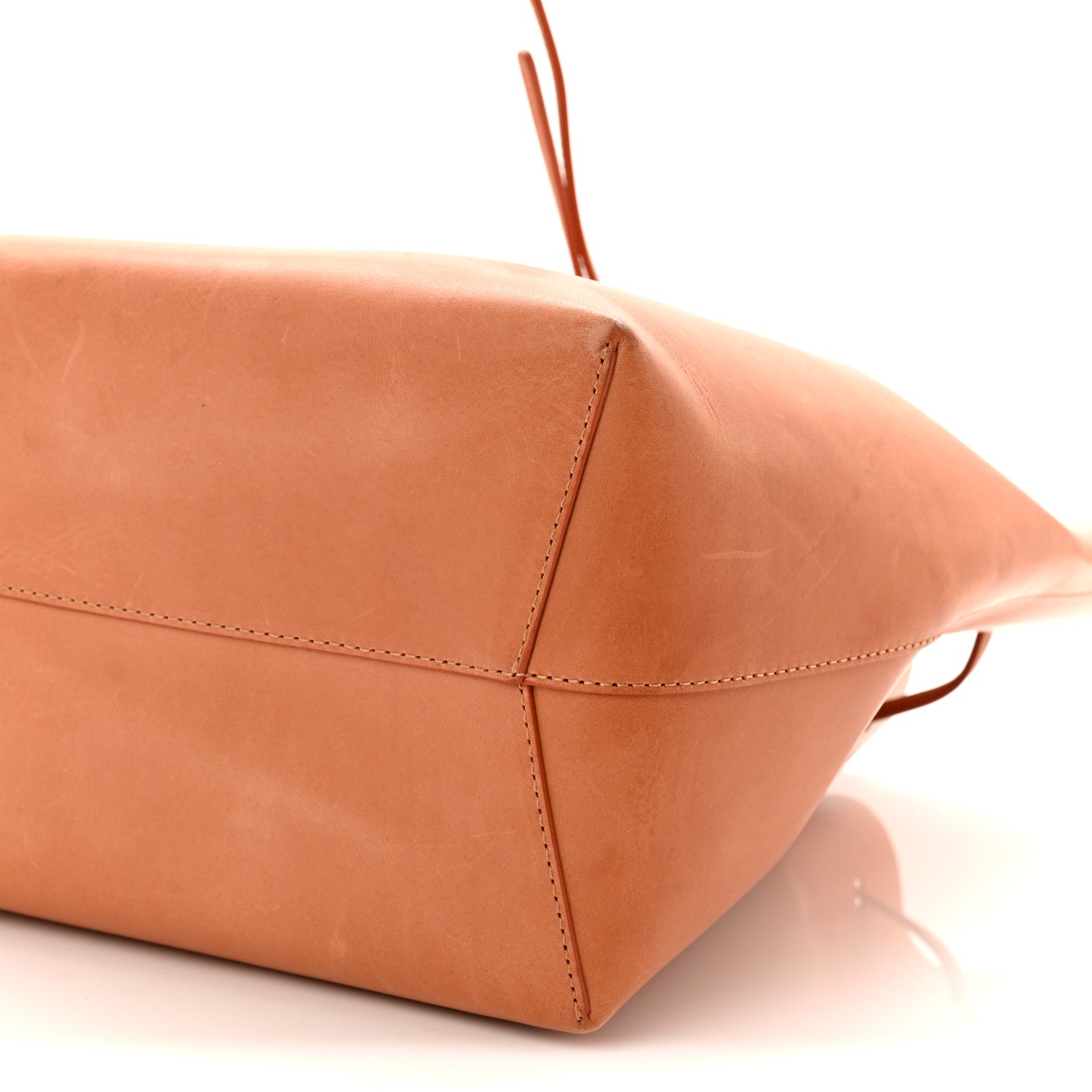 Mansur Gavriel Vegetable Tanned Calfskin Bucket Bag Cammello Rosa 11 of 15