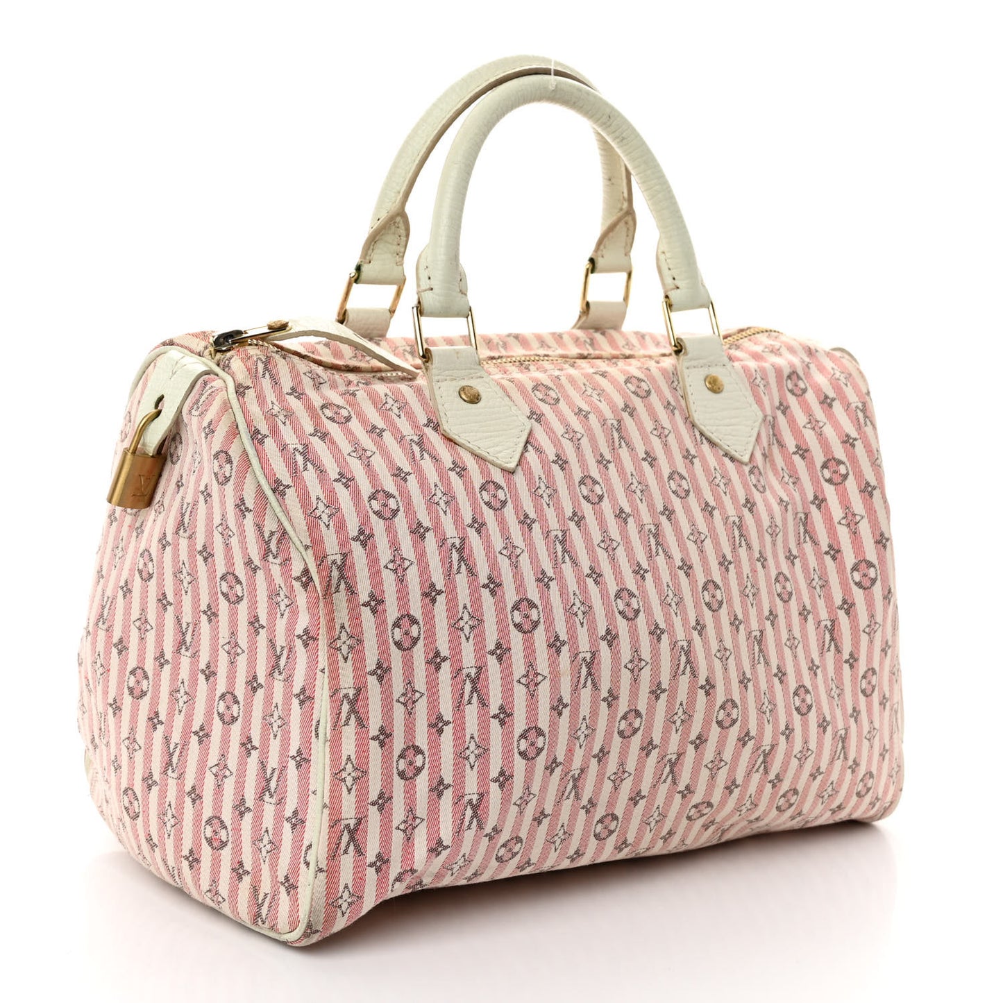 Mini Lin Croisette Speedy 30 Rouge
