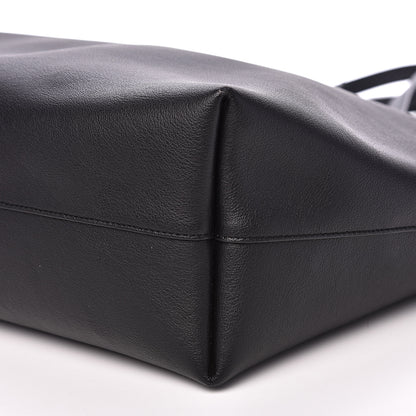 Saint Laurent Calfskin Large Shopping Tote Black 9 of 14