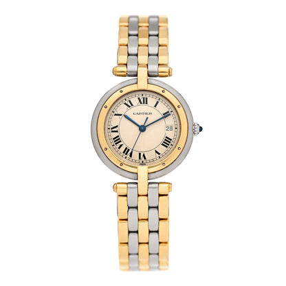Cartier Stainless Steel 18K Yellow Gold 29mm Panthere Vendome Quartz Watch 1 of 5
