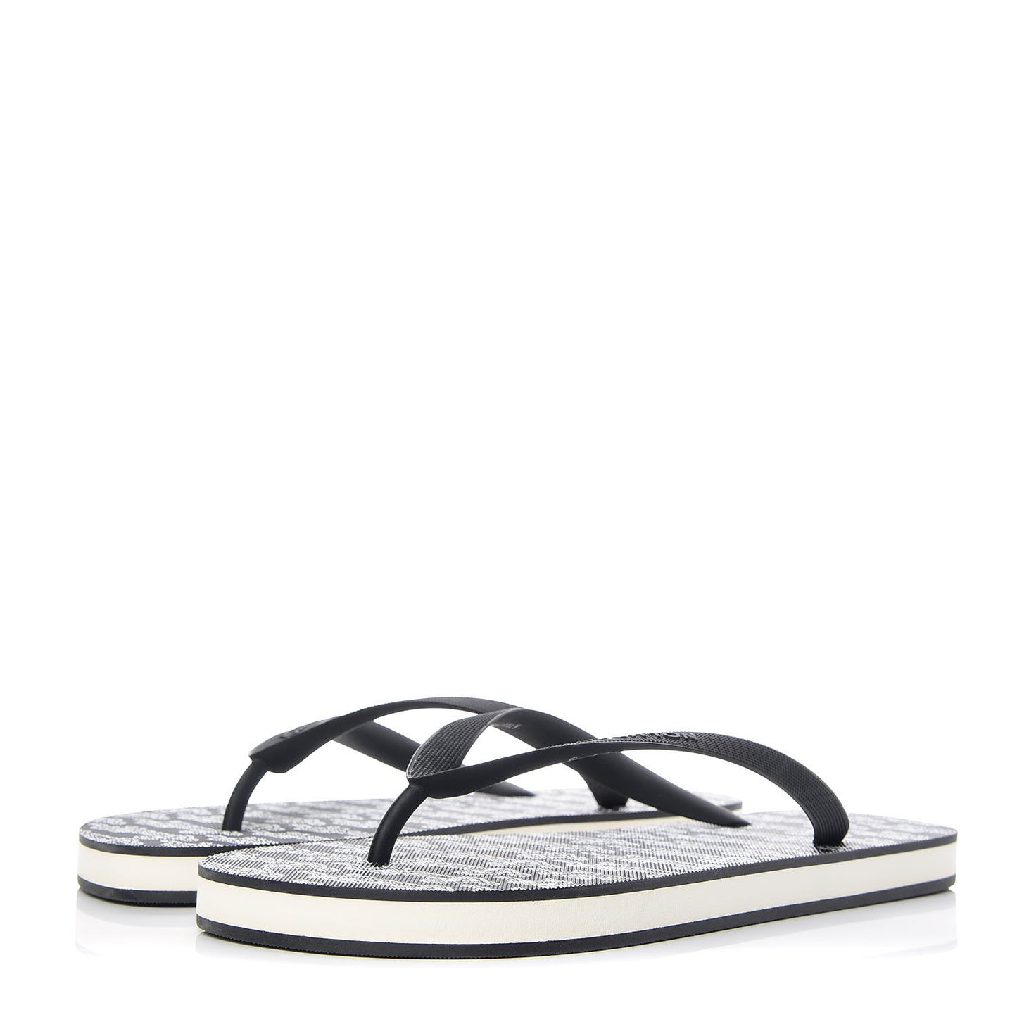 Rubber Mens Molitor Thong Sandals 9 Black