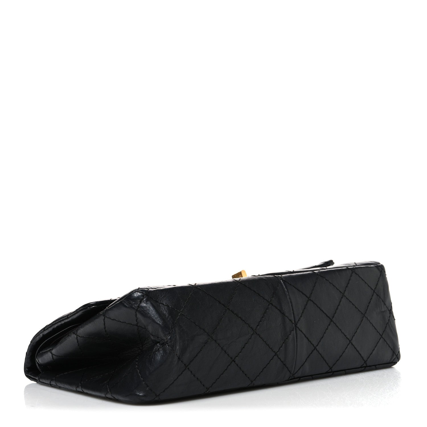 Chanel Aged Calfskin Quilted 2.55 Reissue 226 Flap Black 4 of 10