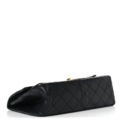 Chanel Aged Calfskin Quilted 2.55 Reissue 226 Flap Black 4 of 10