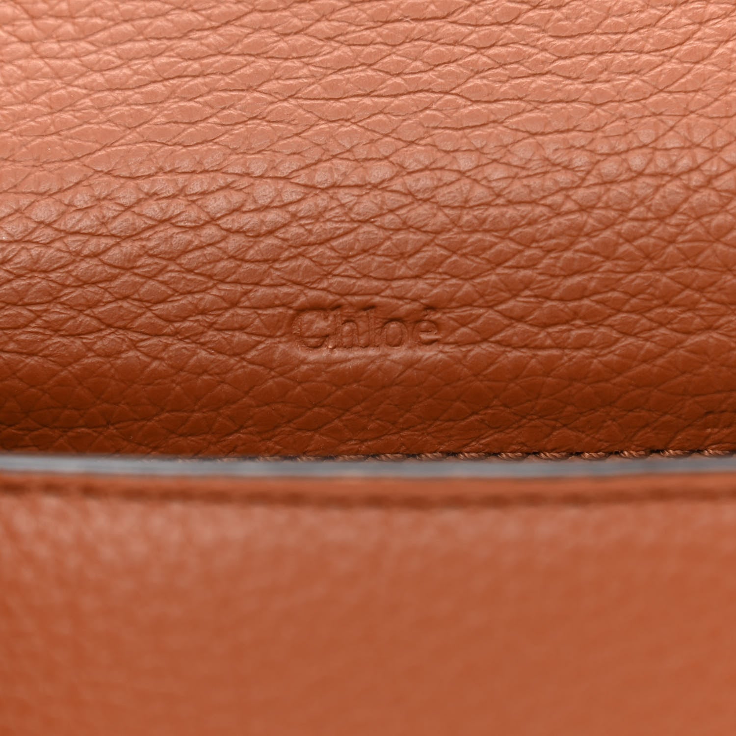 Chloe Calfskin Nano Marcie Saddle Bag Tan 6 of 10