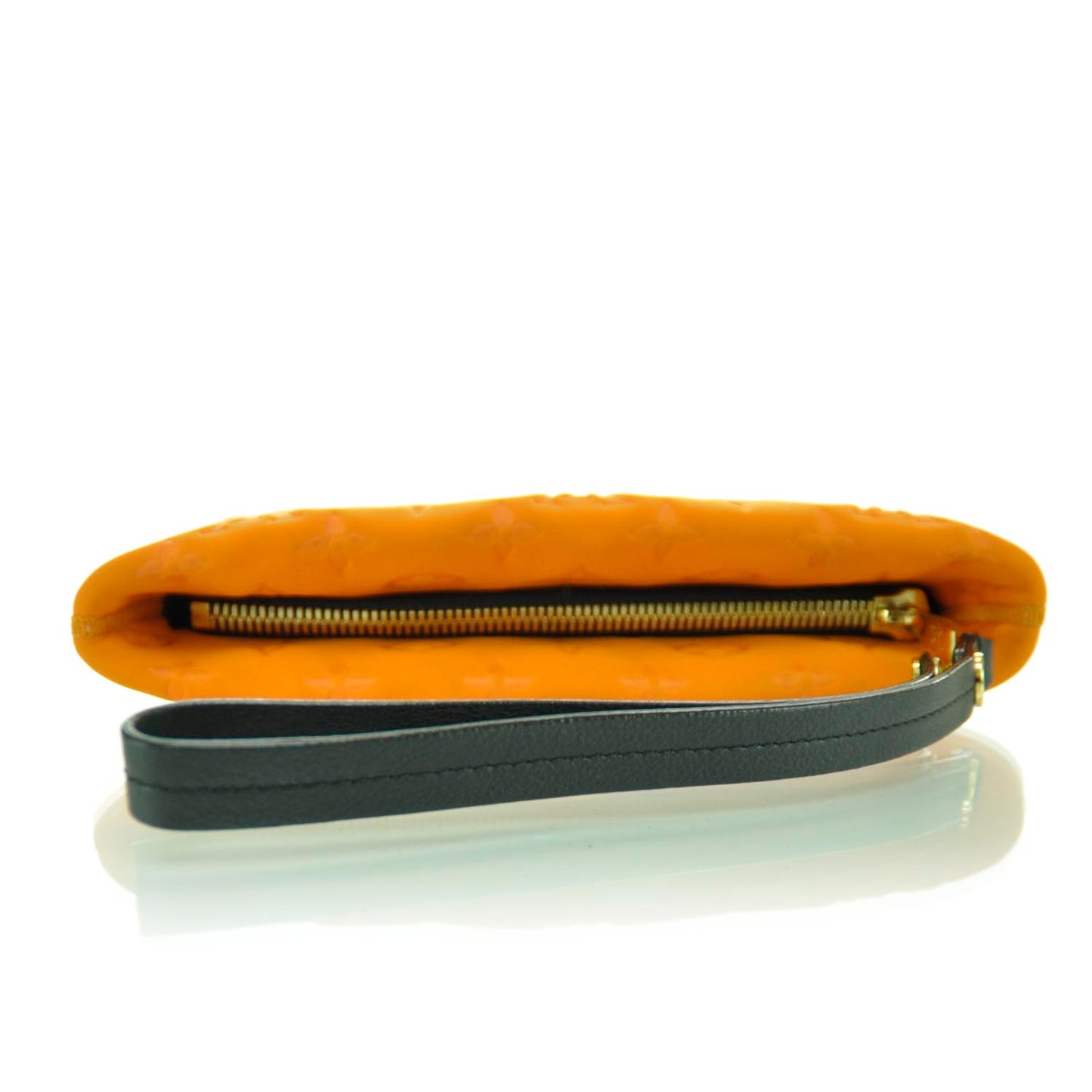 Monogram Scuba Clutch Pochette Orange