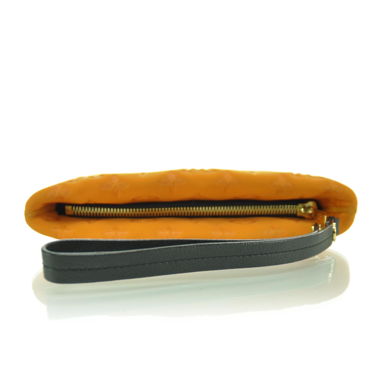 Louis Vuitton Monogram Scuba Clutch Pochette Orange 4 of 11