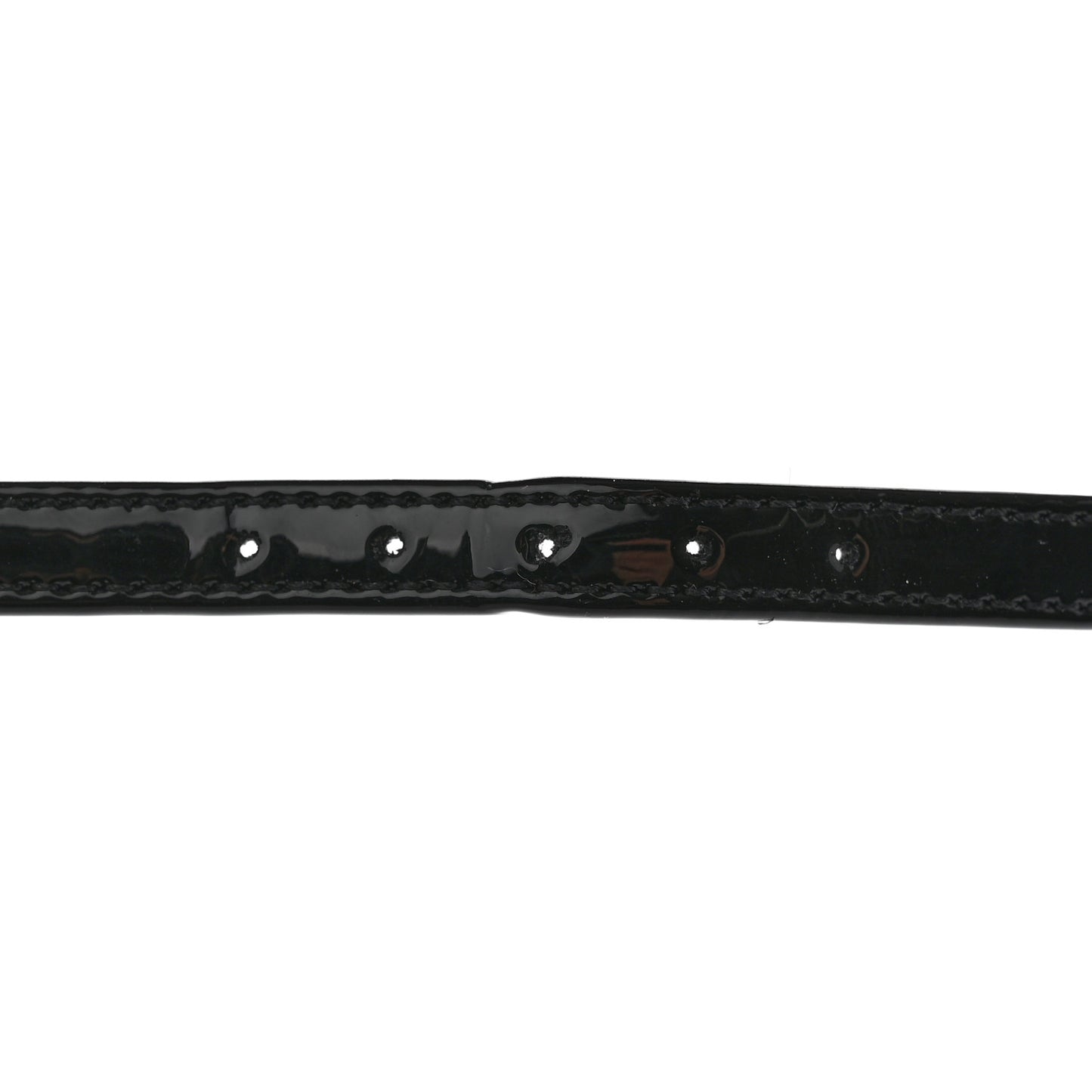 Patent Calfskin Opyum 85 Sandals 38.5 Black