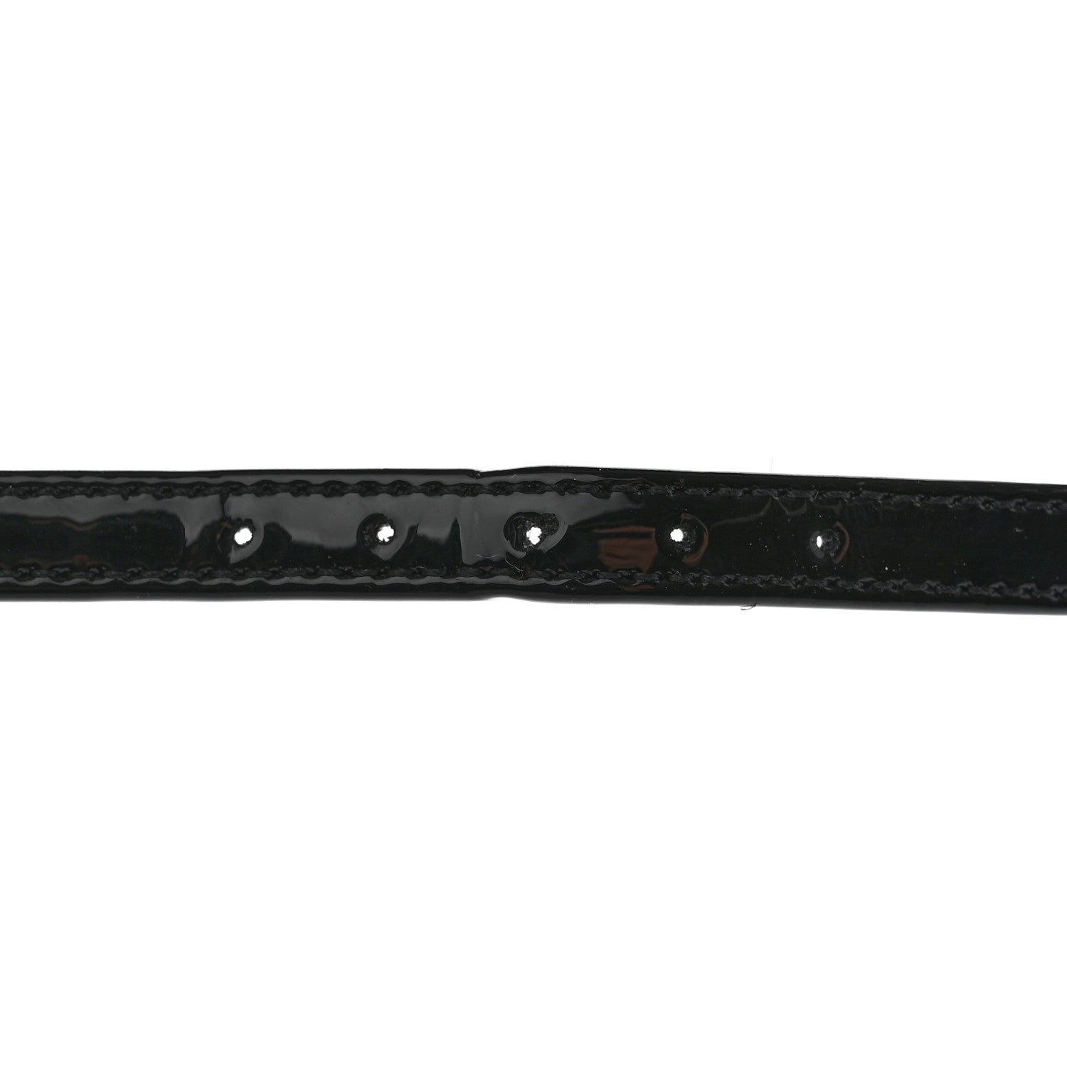 Saint Laurent Patent Calfskin Opyum 85 Sandals 38.5 Black 8 of 9