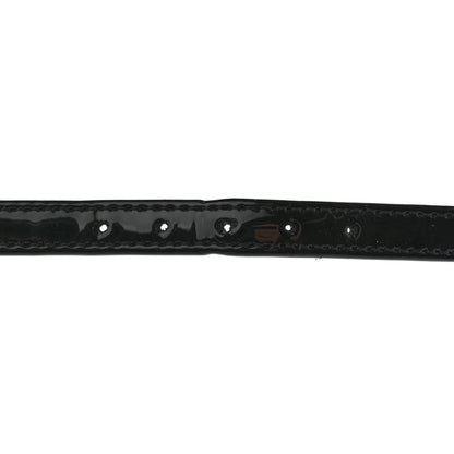 Saint Laurent Patent Calfskin Opyum 85 Sandals 38.5 Black 8 of 9