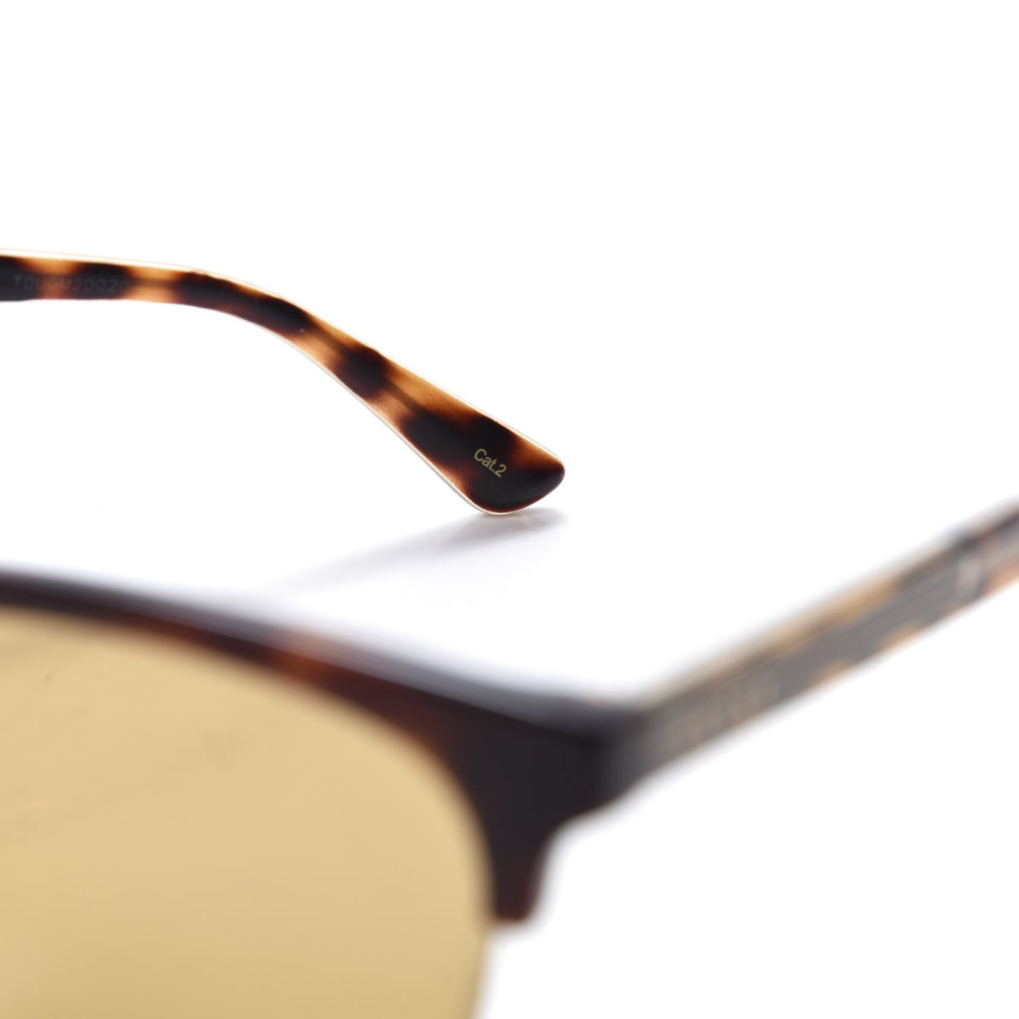 Acetate Square Frame Web Sunglasses GG0382S Tortoise