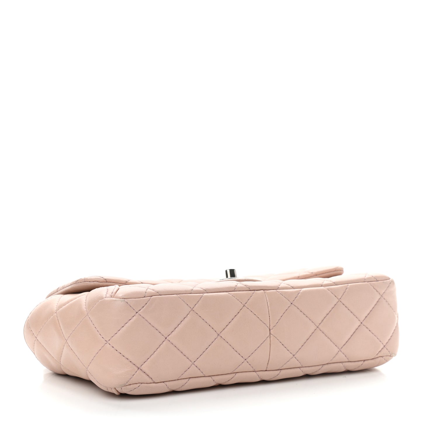 Lambskin Medium Around Pockets Flap Light Pink