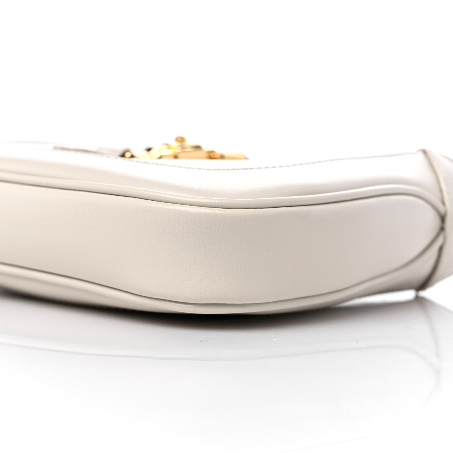Boarded Dyana Lux Calfskin Mini Jackie 1961 Hobo Mystic White