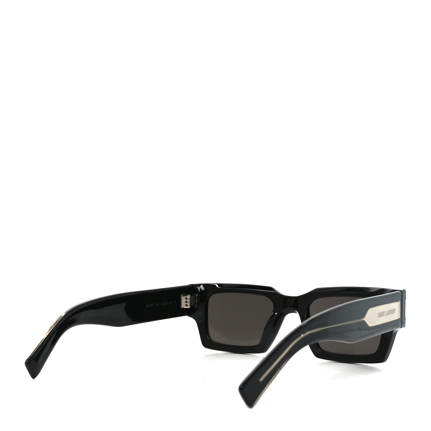Saint Laurent Acetate SL 572 Sunglasses Black 4 of 8
