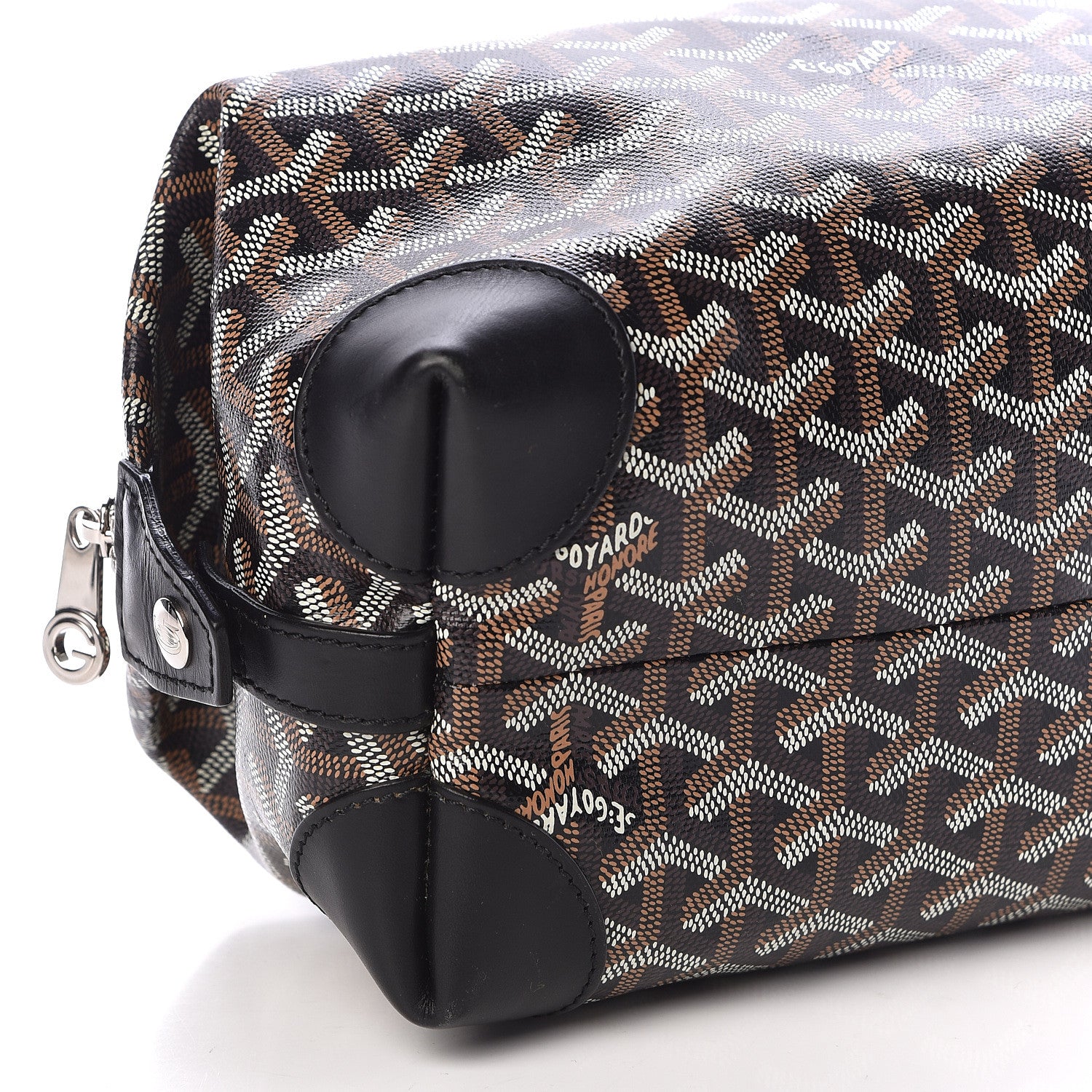 Goyard Goyardine Boeing 25 Trousse de Toilette Black 9 of 10