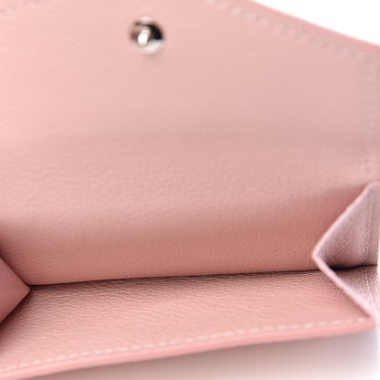Louis Vuitton Calfskin Lockmini Wallet Rose Ballerine 7 of 9