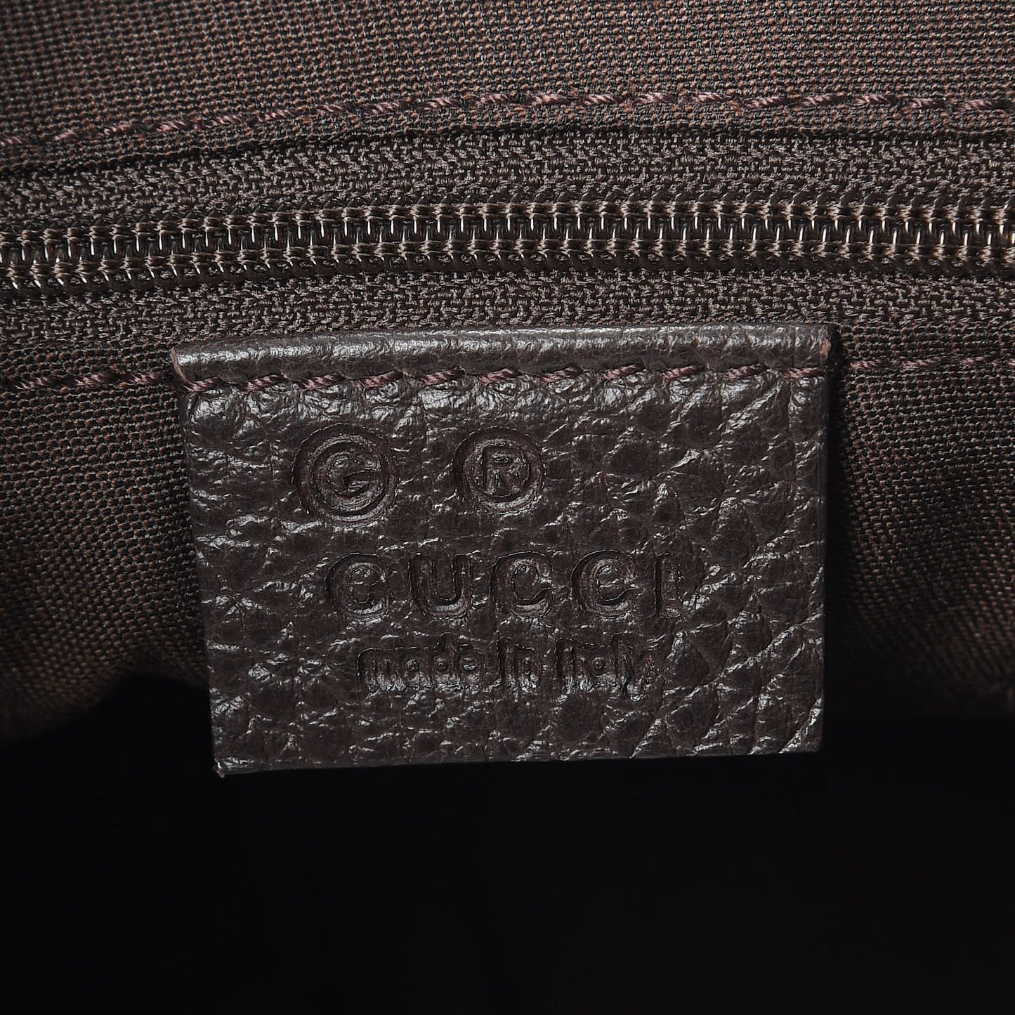 Monogram Hobo Dark Brown