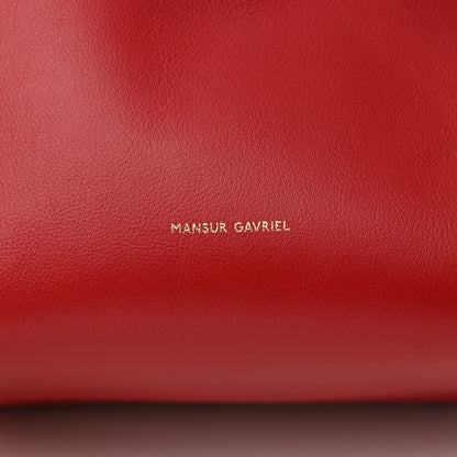 Mansur Gavriel Calfskin Bucket Bag Flamma 8 of 14