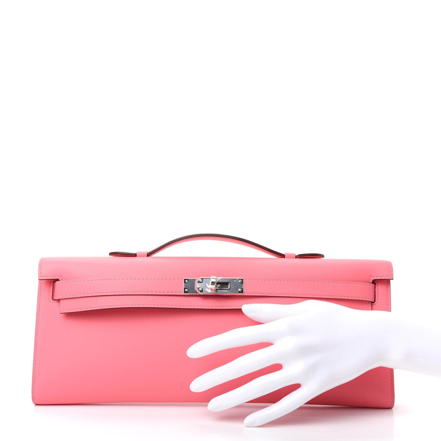 Swift Kelly Cut Clutch Pochette Rose Azalee