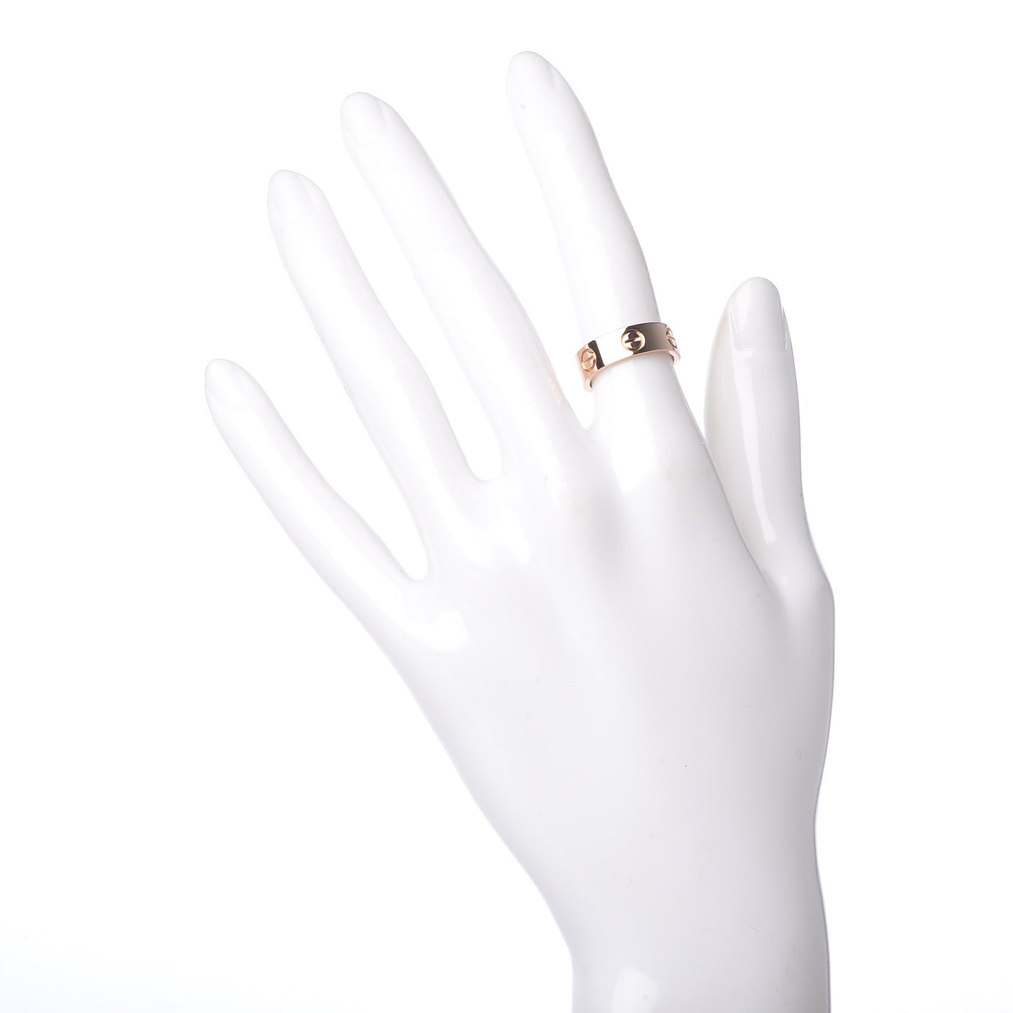 18K Pink Gold 5.5mm LOVE Ring 48 4.5