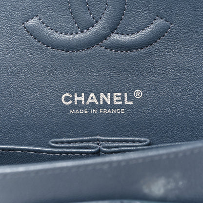 Chanel Caviar Quilted Medium Double Flap Grey 6 of 12