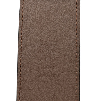 Gucci Calfskin Double G 40mm Belt 100 40 Porcelain Rose 4 of 4