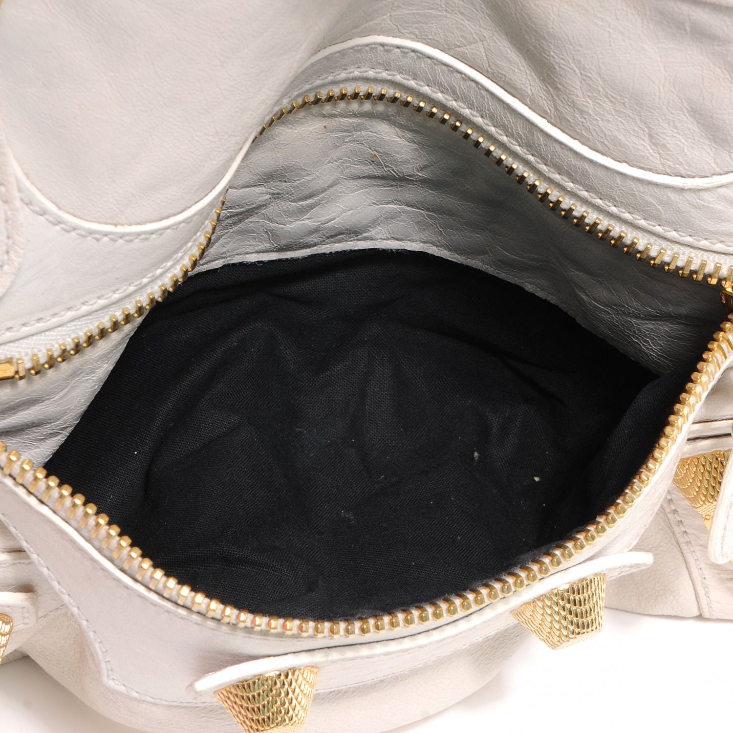 Balenciaga Agneau Giant 21 Gold Hardware City White 14 of 16