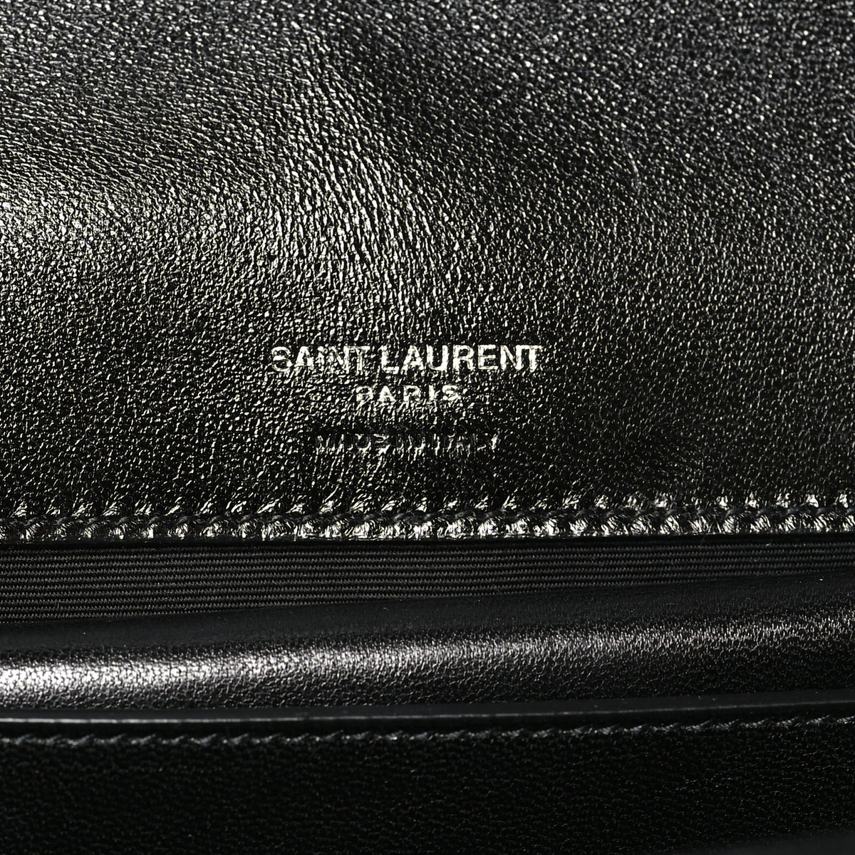 Lambskin Chevron Quilted Medium Loulou Black