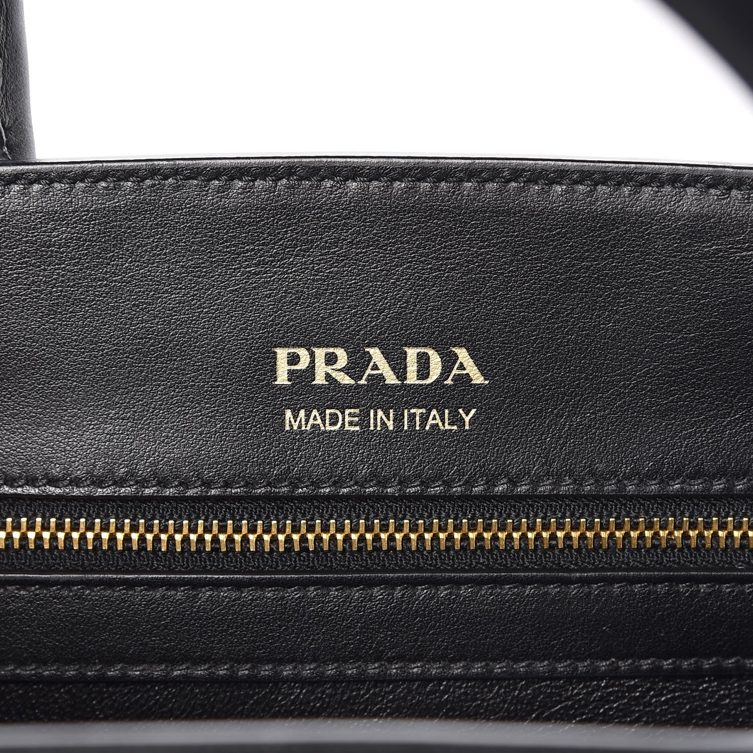 Prada Saffiano City Calfskin Small Bibliothèque Top Handle Black Fuoco 6 of 9