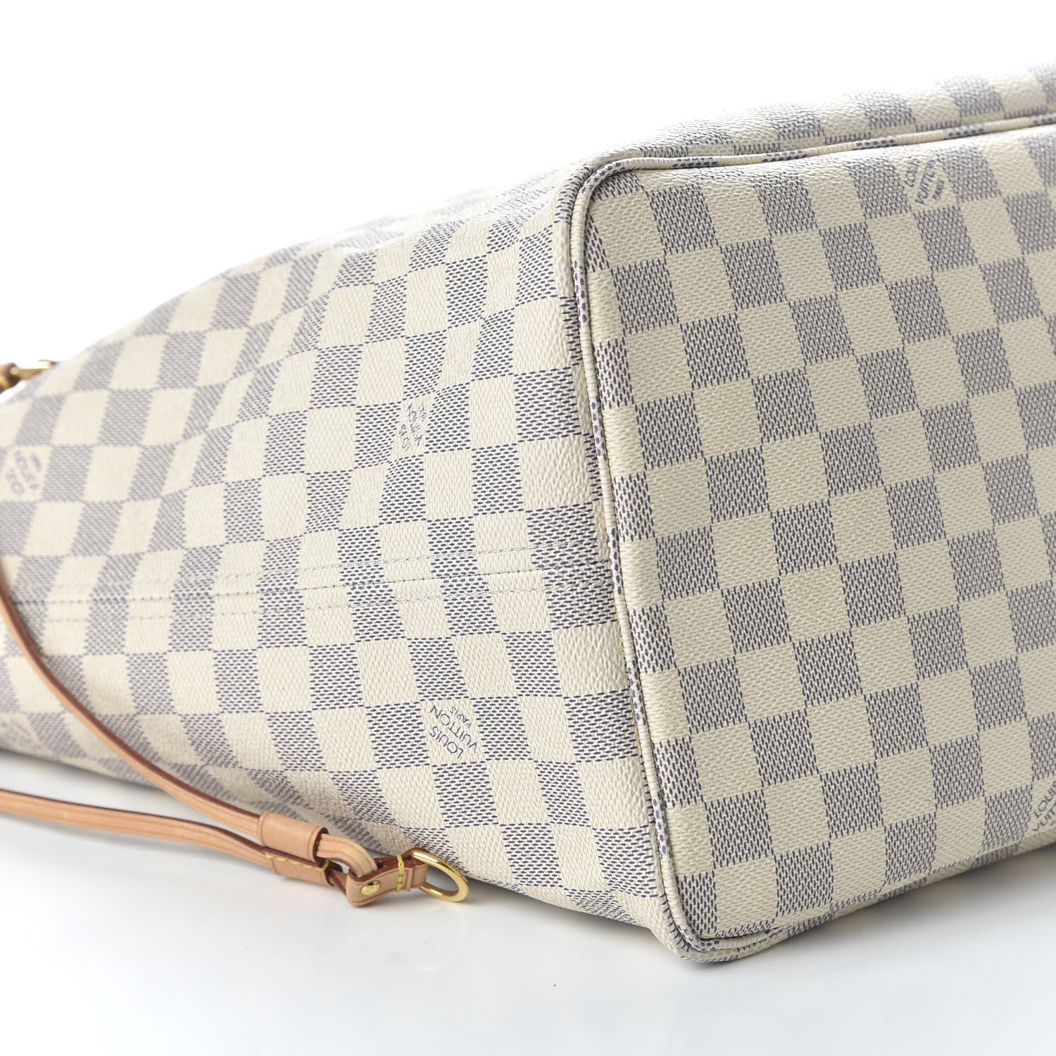 Louis Vuitton Damier Azur Neo Neverfull GM Rose Ballerine 6 of 11