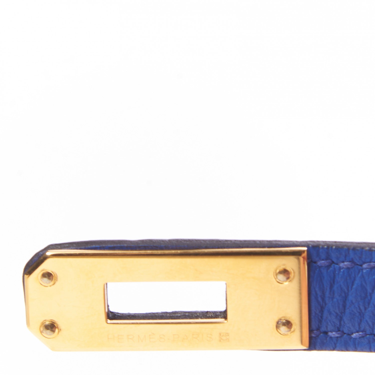 Hermes Togo Birkin 25 Bleu Electrique 26 of 29
