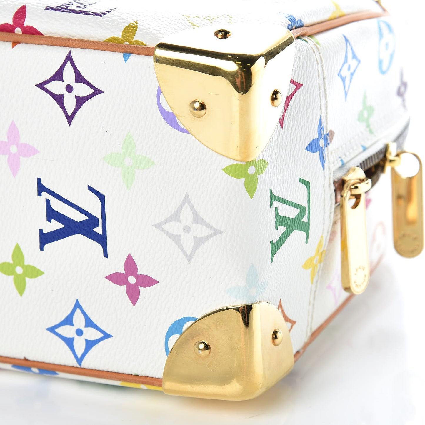 Monogram Multicolor Trouville White