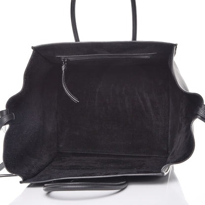 Celine Supple Calfskin Medium Phantom Luggage Black 5 of 11