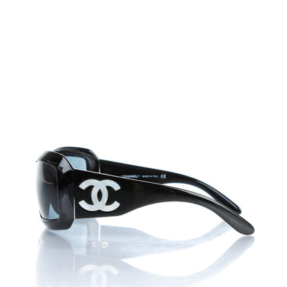 Chanel Mother of Pearl CC Sunglasses 5076-H Black 2 of 5